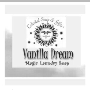 Vanilla Dream Natural VEGAN Laundry Soap Powder Bag - 40-80 LOADS Gross Wt 44 oz